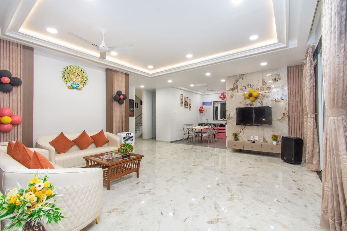 Cozy living area with modern decor