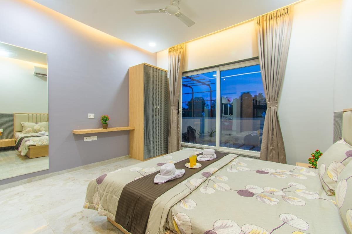 Spacious and elegant villa room