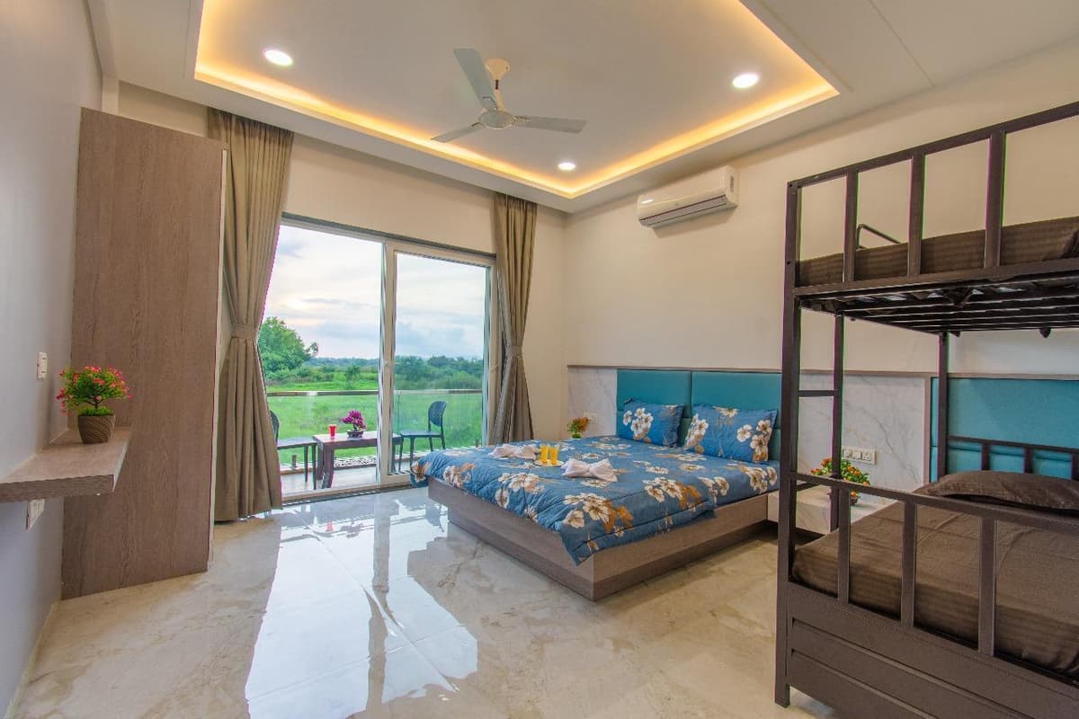 Crystal clear private swimming pool